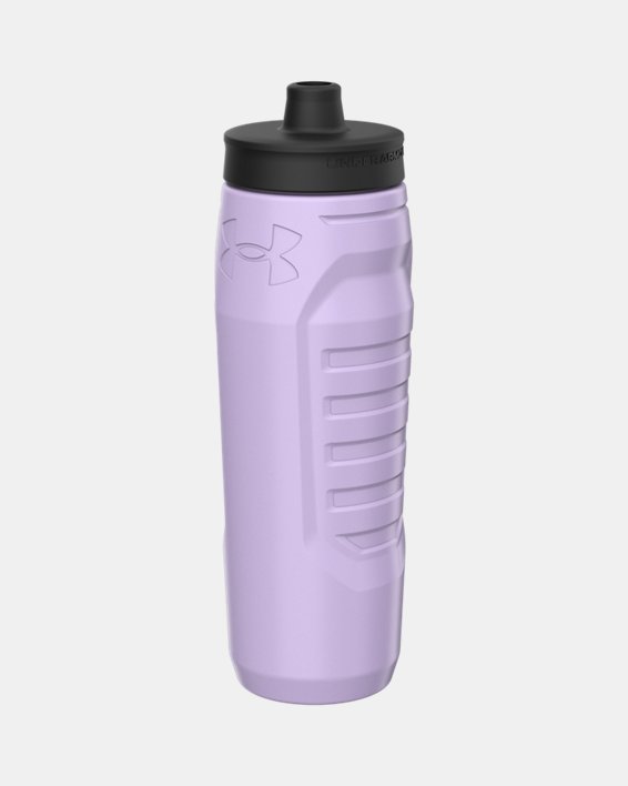 UA Sideline Squeeze 32 oz. Water Bottle, Purple, pdpMainDesktop image number 1
